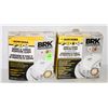 Image 1 : LOT OF 2 BRK SMOKE & CARBON MONOXIDE ALARMS