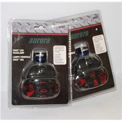 LOT OF 2 AURORA CREE LED HEAD LAMPS