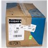 Image 1 : BOX OF 10 TYVEK  WHITE COVERALLS SIZE: XL
