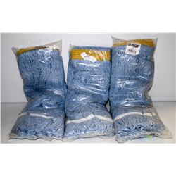 LOT OF 3 JANI LOPP LOOPED END MOP HEADS
