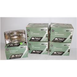 LOT OF 5 GE INCANDESCENT HEADLIGHTS 12V #4651