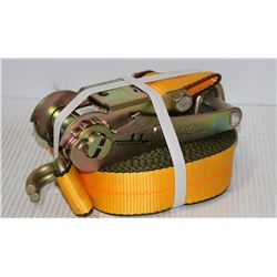 HEAVY DUTY RATCHET STRAP 1670 LBS/ 757KG CAPACITY
