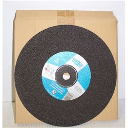 BOX OF 10 CHOP SAW WHEELS 14 X 3/ 32 X 1A