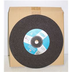 BOX OF 10 CHOP SAW WHEELS 14 X 3/ 32 X 1A