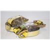 Image 1 : TWO 20FT HEAVY DUTY RATCHET STRAP WORKING