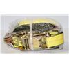 Image 1 : 2" X 30FT HEAVY DUTY RATCHET STRAP