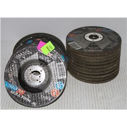 LOT OF 20 WALTER 5 X 1/4 GRINDING WHEELS