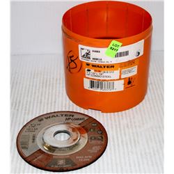 LOT OF 13 WALTER 5 X 1/8 X 7/8 HP COMBO WHEELS