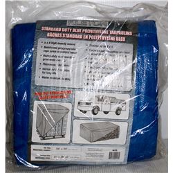 KLETON STANDARD DUTY BLUE POLY TARP 20FT X 30 FT