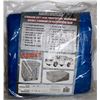 Image 1 : KLETON STANDARD DUTY BLUE POLY TARP 20FT X 30 FT