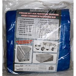 KLETON STANDARD DUTY BLUE POLY TARP 20FT X 30 FT