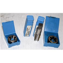 LOT OF ASSORTTED TAPS AND DIES