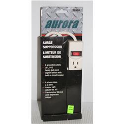 AURORA SURGE SUPRESSER 6 GROUNDED OUTLETS, 36"