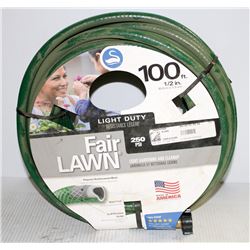 100FT LIGHT DUTY WATER HOSE 250PSI