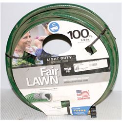 100FT LIGHT DUTY WATER HOSE 250PSI