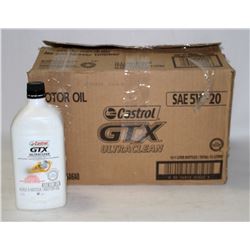 CASE OF 12 CASTROL SAE 5W-20 MOTOR OIL