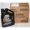 Image 1 : CASE OF CASTROL EDGE SAE 0W-40 MOTOR OIL, THREE