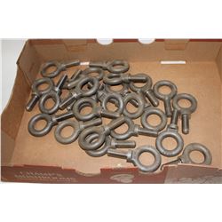 BOX OF APPROX. 25 GRAY I BOLTS 3/4" BS24