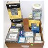 Image 1 : BOX OF ASSORTED SCREWS RIVETS NAILS AND MORE