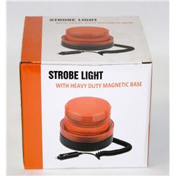 12V STROBE LIGHT WITH HEAVY DUTY MAGNETIC BASE