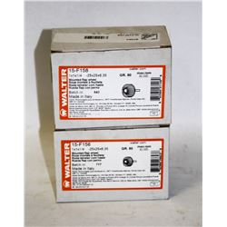 2 BOXES OF WALTER MOUNTED FLAP WHEELS  GR.80
