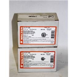 2 BOXES OF WALTER MOUNTED FLAP WHEELS  GR.80