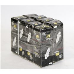 LOT OF 8 GE H1 HALOGEN 24V 70W REPLACEMENT BULBS