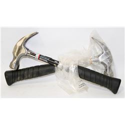 LOT OF 2 AURORA 16OZ CLAW HAMMERS