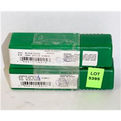 BUNDLE OF 17 PRESCISION DRILL BITS BLACK OXIDE