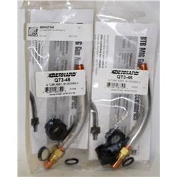LOT OF 2 BERNARD MIG WELDING TIP QT3-45