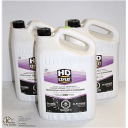 THREE JUGS OF HD EXPERT ANTIFREEZE/COOLANT 50/50