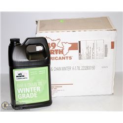 CASE OF 49 NORTH LUBRICANTS BAR & CHAIN OIL WINTER
