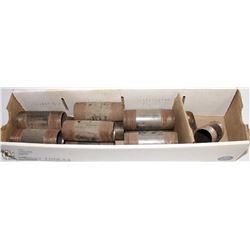 FLAT OF ASSORTED SIZED THREADED FITTINGS