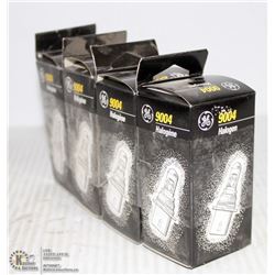 LOT OF 4 GE 9004 HALOGEN REPLACEMENT BULBS