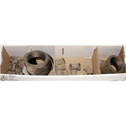 BOX OF ASSORTED 90 DEGREE PIPE ELBOWS