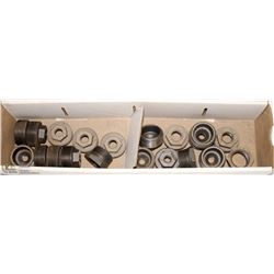 BOX OF ASSORTED PIPE BUSHINGS