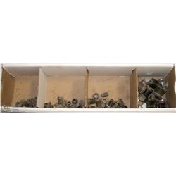 BOX OF ASSORTED PIPE BUSHINGS