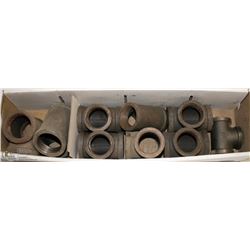 FLAT OF 1-1/4 & 1-1/2 IRON TEES