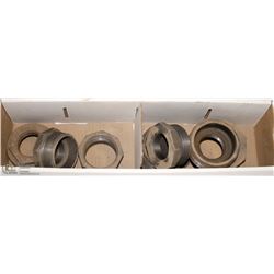 BOX OF ASSORTED SIZED HEX BUSHINGS