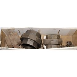 LOT OF ASSORTED HEX REDUCER BUSHINGS