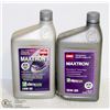 Image 1 : 2 BOTTLES CENEX MAXTRON SAE 5W-30 SYNTHETIC OIL