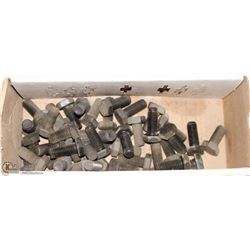 FLAT OF M14 X 30 HEX CAP SCREWS