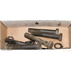 FLAT OF HEX BOLTS & LOCKING WASHERS