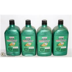 FOUR BOTTLES CASTROL GTX HIGH MILEAGE SAE 5W-20