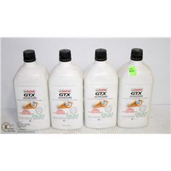 FOUR 1 LITRE JUGS OF CASTROL GTX SAE 5W-30 MOTOR