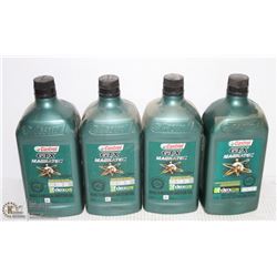 FOUR 1 LITRE JUGS OF CASTROL GTX MAGNATEC SAE