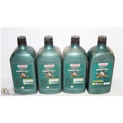 FOUR 1 LITRE JUGS OF CASTROL GTX MAGNATEC SAE