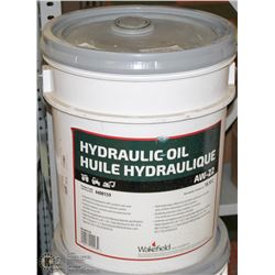 18.93 LITRE PAIL OF WAKEFIELD HYDRAULIC OIL AW-22