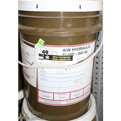 20 LITRE PAIL OF 49 NORTH A/W HYDRAULIC FLUID