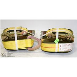 PAIR OF HEAVY DUTY CMS TIE DOWNS, CAPICITY 11,000